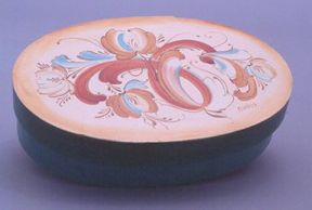 Transparent Telemark Oval Box