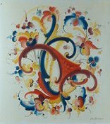 Light Blue-Green Rococo Design by Sigmund Årseth