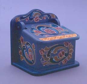 Chip Carved Recipe Box